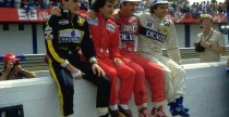 Senna, Prost, Mansell i Piquet